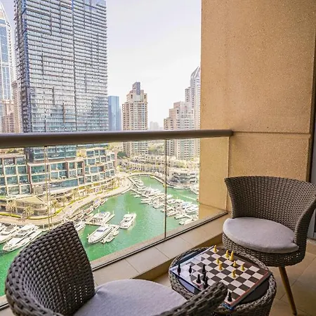 Vacay Lettings - Iris Blue Spectacular Marina View Apartment دبي المظهر الخارجي الصورة