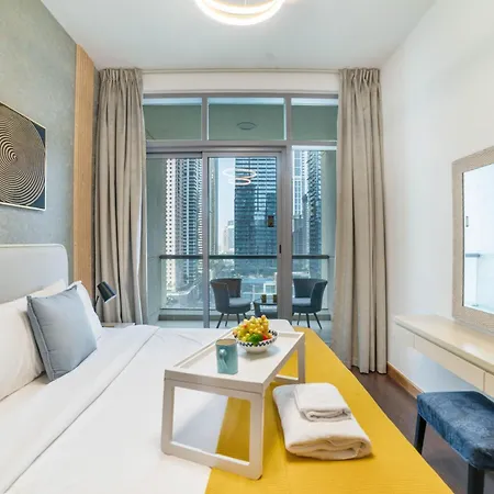 Vacay Lettings - Iris Blue Spectacular Marina View Apartment دبي المظهر الخارجي الصورة